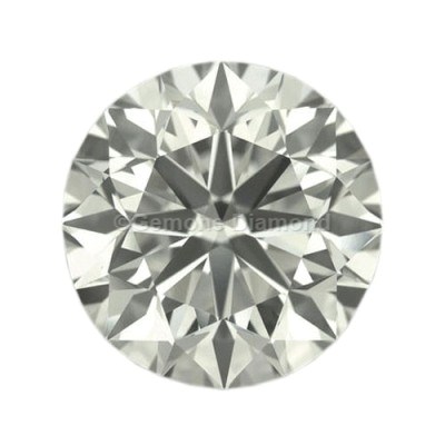 GIA Round Cut 0.90 Carat H VS1
