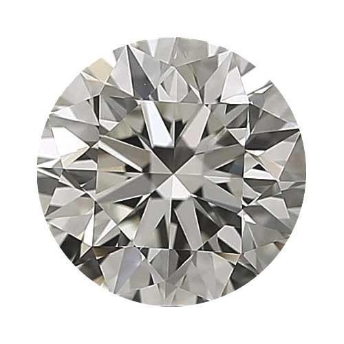 GIA Round Cut 1.04 Carat I SI1